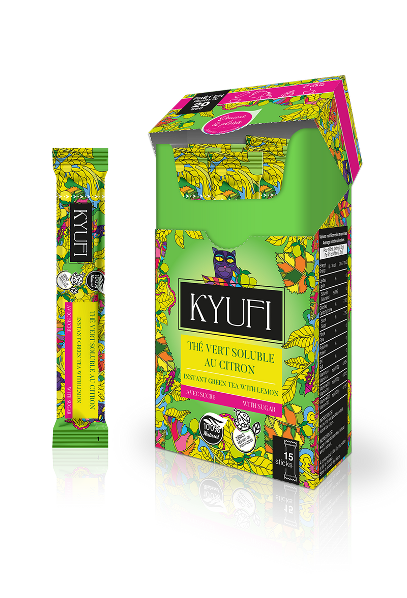 Thé Vert Citron – Douceur et plaisir – Sucré