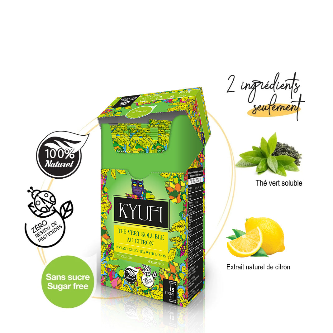 Thé Vert Citron - Sans Sucre
